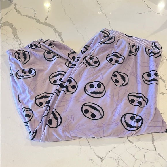 Disney Women's Sleep Pants - Purple Jack Skellington Nightmare Before Christmas - Picture 5 of 10